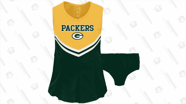 Liquidation : économisez 15 % sur cet ensemble d’encouragement Packers pour tout-petits – Go Pack