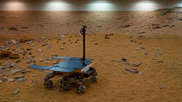 Mars Rover est stocké après le lancement russe