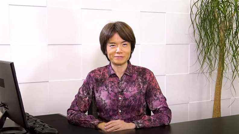 Masahiro Sakurai est de retour au travail, mais il ne travaille peut-être pas sur un jeu
