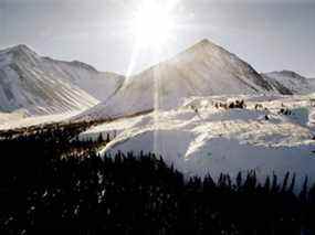 Parc national et réserve de parc national Kluane au Yukon.