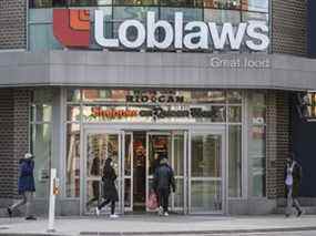 Un magasin Loblaws sur la rue Queen Ouest à Toronto.