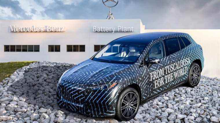 Mercedes ouvre la première usine américaine de batteries en Alabama pour les SUV électriques