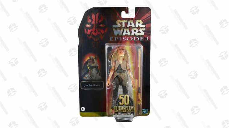 Mesa a trouvé une bonne affaire pour Yousa sur Disa 15 $ Jar Jar Binks Action Figure!