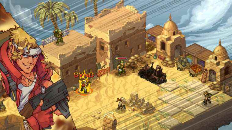 Metal Slug échange "run and gun" contre des tactiques au tour par tour

