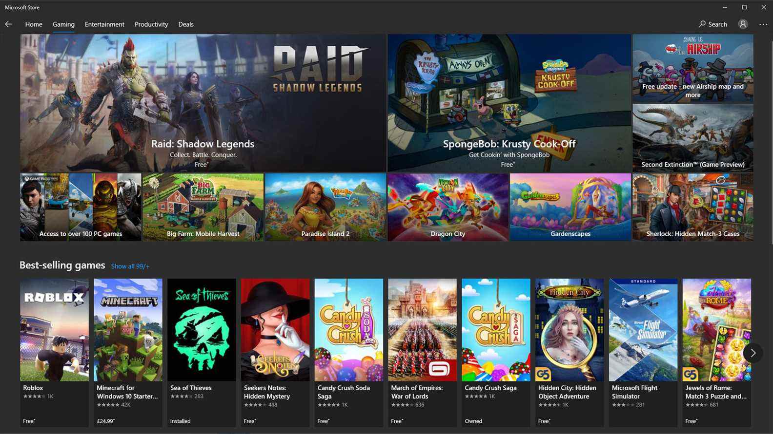 Microsoft Store égalera la réduction de 88 % d'Epic Games Store pour les développeurs de jeux - Steam devrait-il emboîter le pas ?

