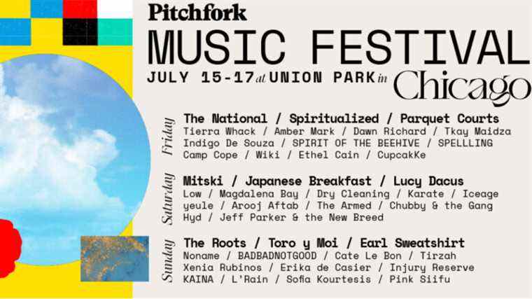 Mitski, the National, the Roots to Headline Pitchfork Music Festival Le plus populaire Doit lire Inscrivez-vous aux bulletins d'information sur les variétés Plus de nos marques
	
	
