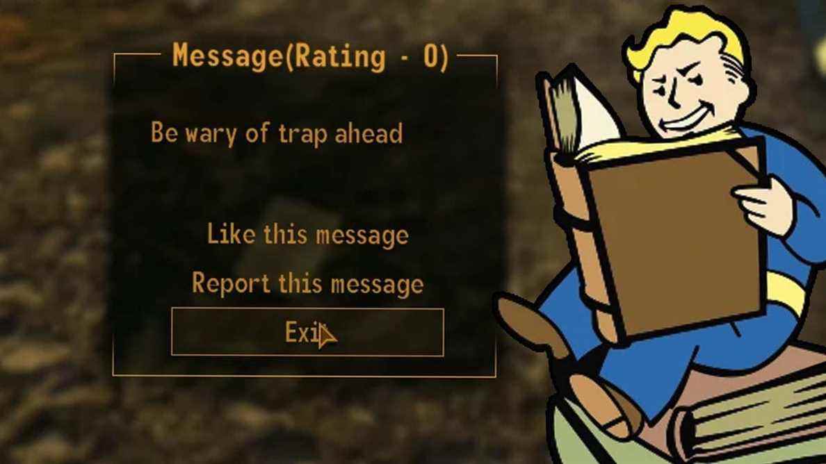 Modder ajoute le système de messagerie d'Elden Ring à Fallout: New Vegas
