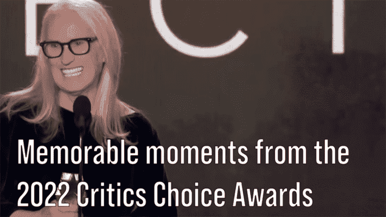 Moments mémorables des Critics Choice Awards 2022