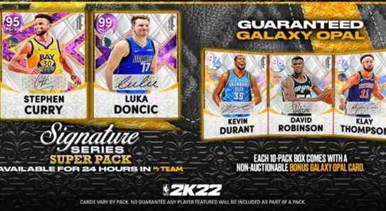 nba 2k22 signature series luka doncic stephen curry