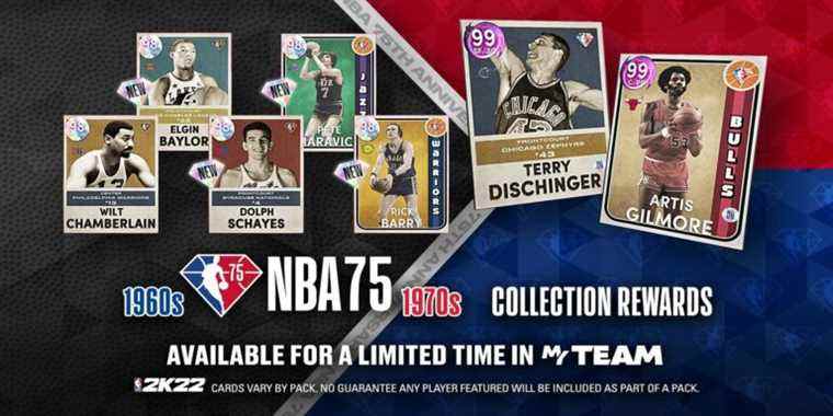 nba 2k22 collection rewards myteam