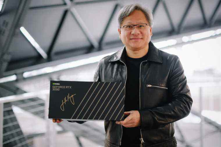 NVIDIA offrira une carte graphique spéciale GeForce RTX 3090 signée par le PDG, Jensen Huang, au GTC 2022