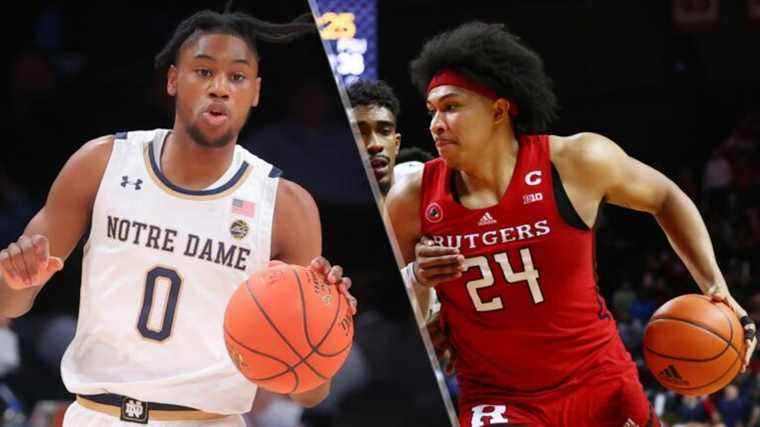 Notre Dame vs Rutgers en direct: comment regarder March Madness 2022 en ligne