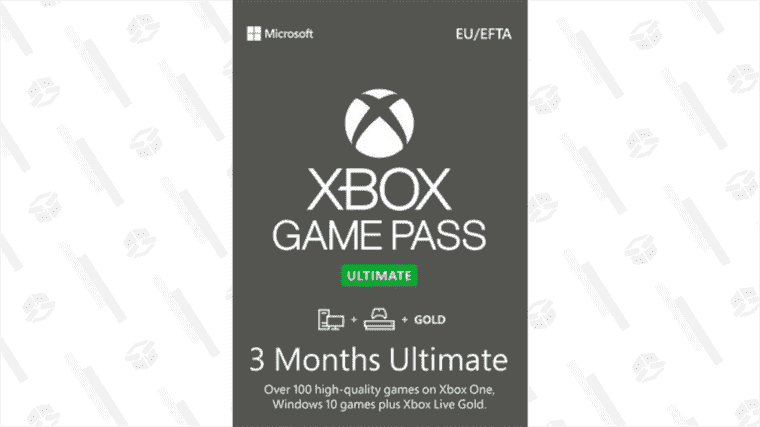 Obtenez un abonnement Game Pass Ultimate de 3 mois pour 18 $ de réduction