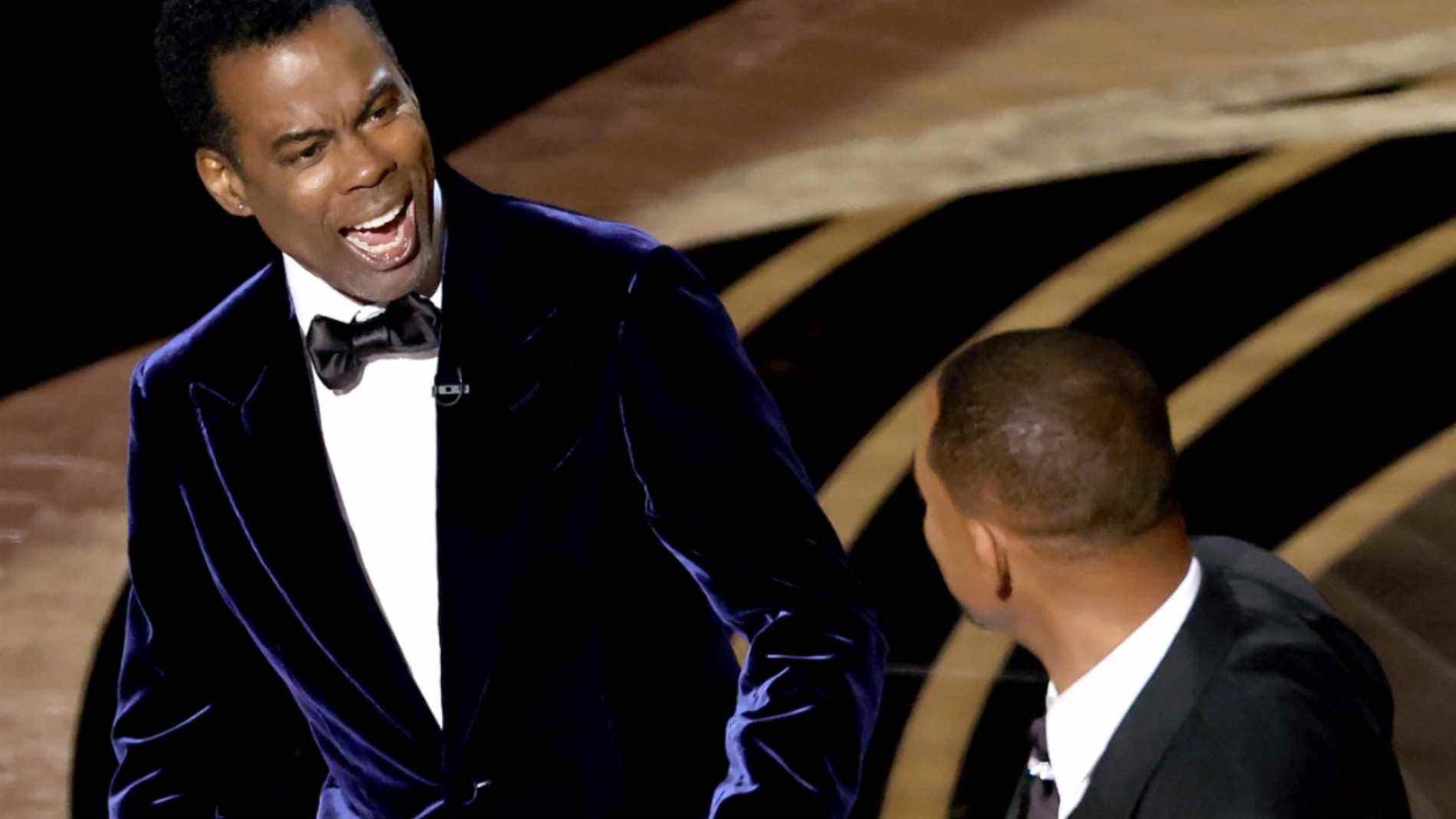 Will Smith et Chris Rock aux Oscars 2022