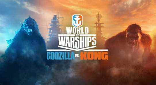 Oui, World of Warships a ajouté Godzilla et King Kong