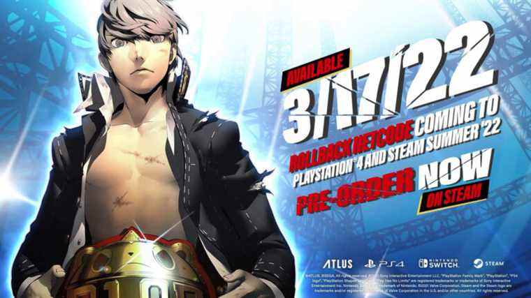 Persona 4 Arena Ultimax pour PS4, PC ajoutera un netcode de restauration cet été    
