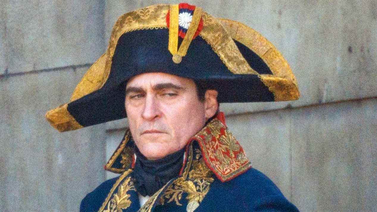 Joaquin Phoenix as Napoleon Bonaparte