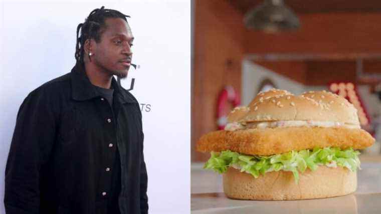 Pusha T a, et nous sommes sérieux, sorti un morceau de diss sandwich au poisson