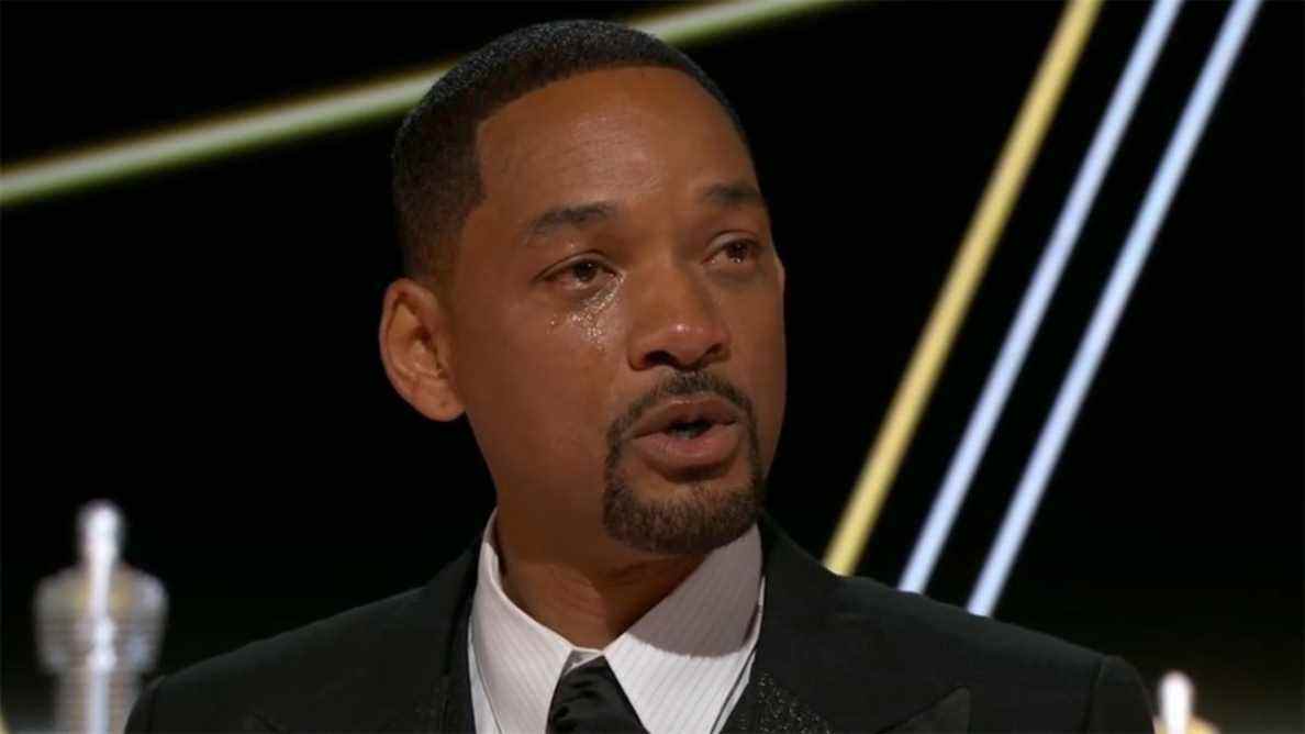 Regardez le discours d'acceptation passionné des Oscars de Will Smith après sa bagarre avec Chris Rock
