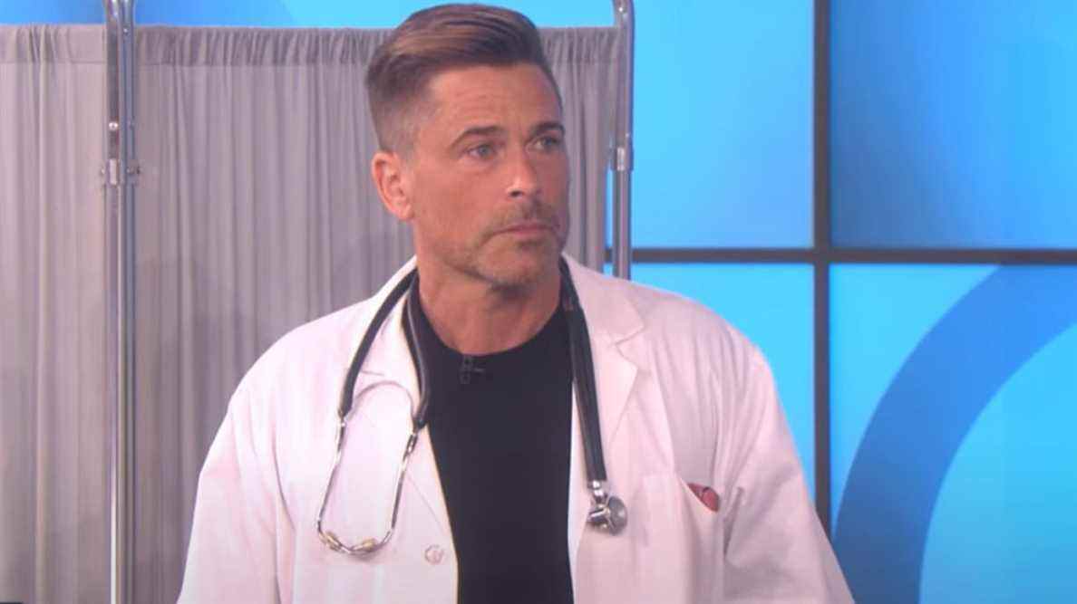 Rob Lowe a parfaitement l'idée de Rob Lowe-y sur la façon dont il apparaîtrait en tant que McDreamy de Grey's Anatomy des années après avoir refusé le rôle
