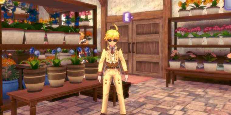 Rune Factory 5 Inside the Flower Shop