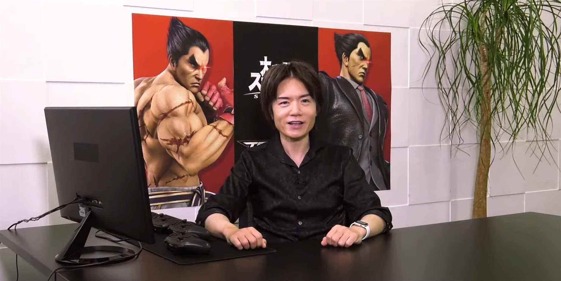 Sakurai says he is working on something, and it may or may not be a game