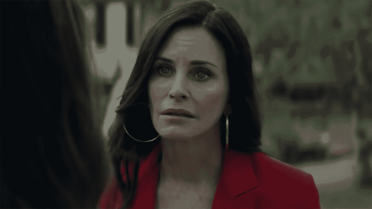 Scream Icon Courteney Cox explique ce qui rend le tournage des batailles finales si difficile
