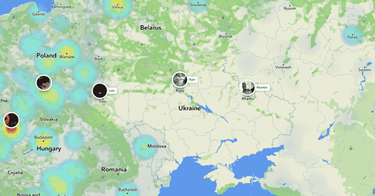 Snapchat désactive la « carte thermique » publique pour l’Ukraine