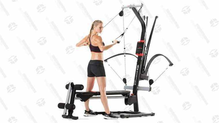 Soyez déchiré à temps pour le printemps avec 25% de réduction sur un gymnase à domicile Bowflex PR1000