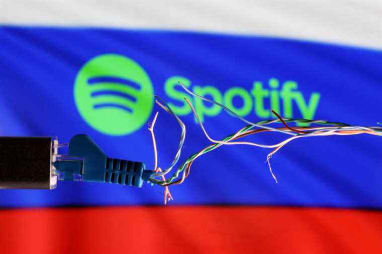 Spotify va « suspendre totalement » son service en Russie