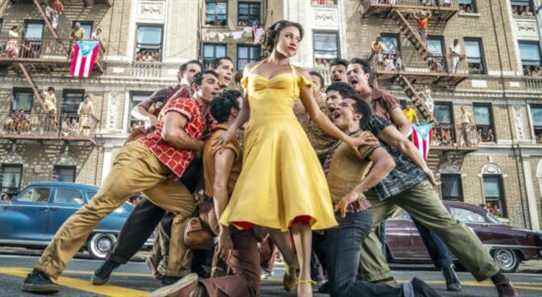 WEST SIDE STORY, center: Ariana DeBose, 2021. ph: Niko Tavernise / © 20th Century Studios / Courtesy Everett Collection