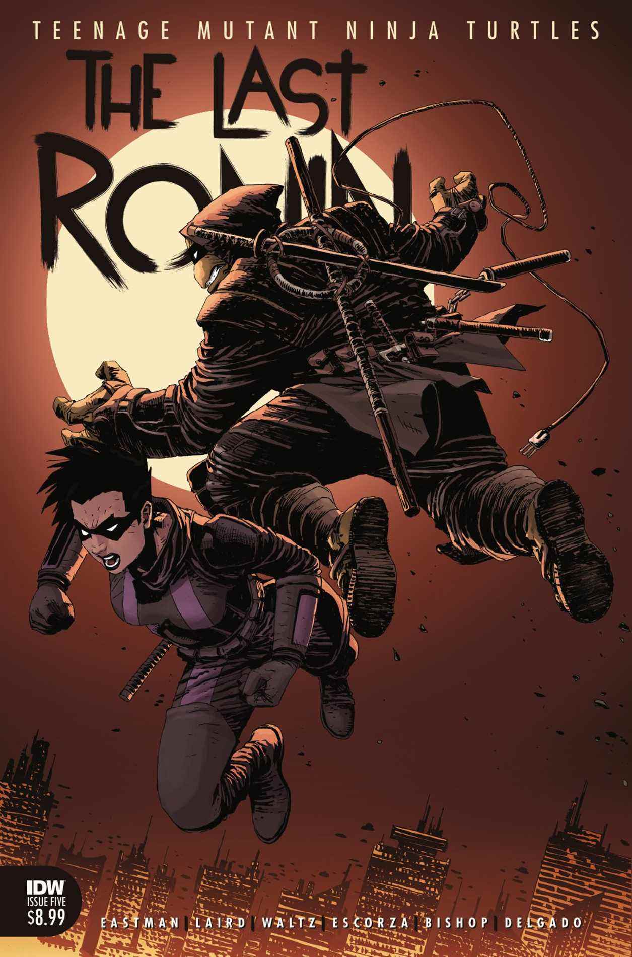 Teenage Mutant Ninja Turtles : Le dernier Ronin #5