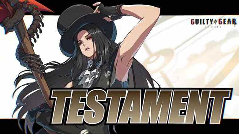 Testament est le dernier personnage du Season Pass One de Guilty Gear Strive – The Outerhaven