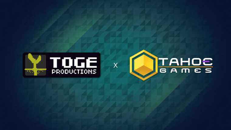 Toge Productions acquiert Tahoe Games    
