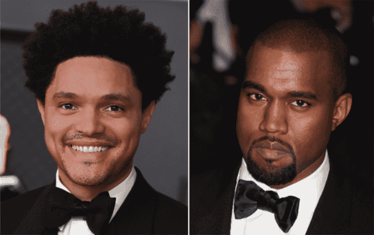 Trevor Noah dit "Conseiller Kanye, ne pas annuler Kanye" après que les Grammys aient interdit au rappeur de se produire
	
	
