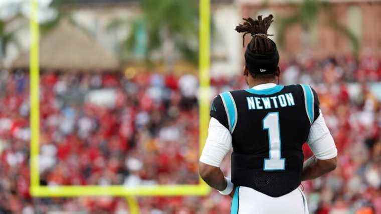 Trois destinations potentielles pour Cam Newton si les Panthers le quittent à nouveau