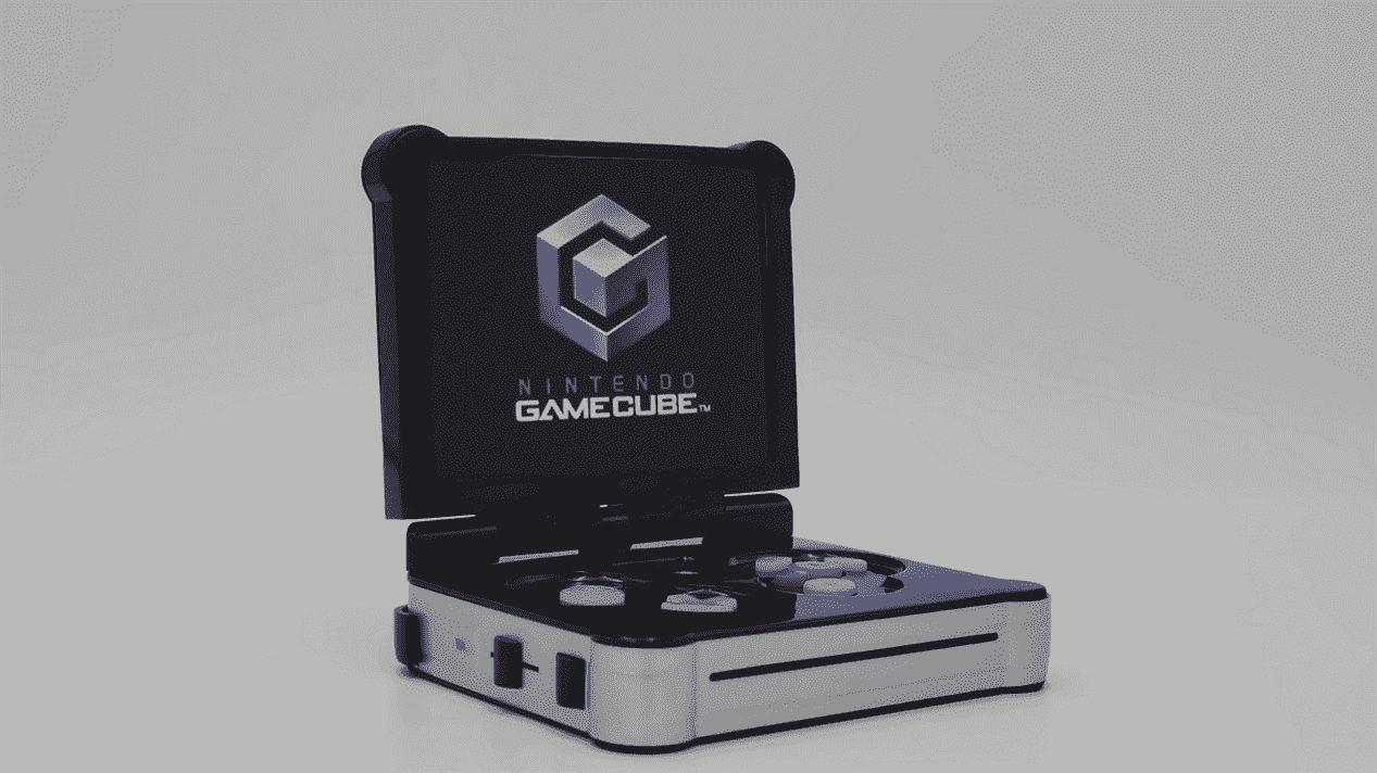 Un modder a transformé une fausse conception portable GameCube en un véritable ordinateur de poche
