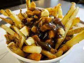 Une poutine est représentée sur cette photo d'archive.