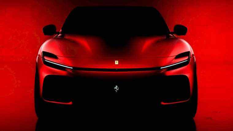 Voici votre premier vrai regard sur le visage du SUV Ferrari Purosangue