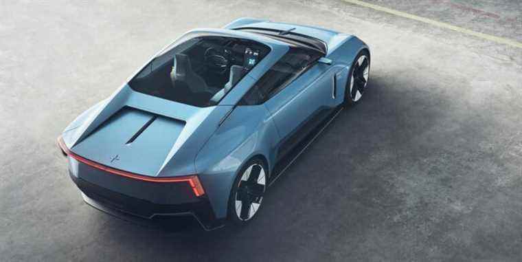 Voir les photos du concept Polestar O2 EV Roadster