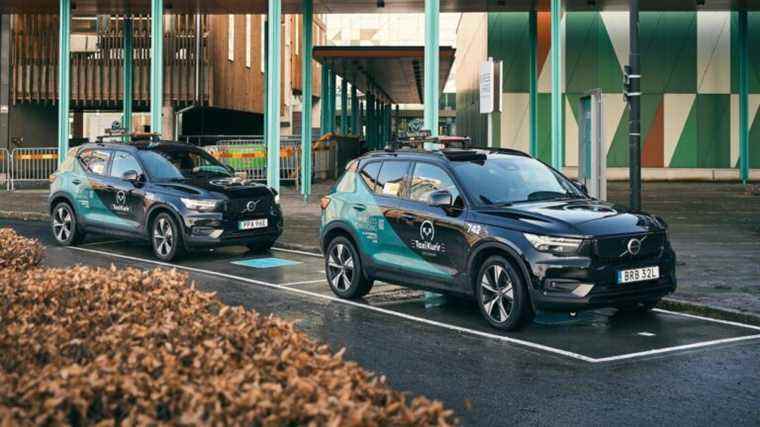 Volvo a un test de torture EV pour ses essais de recharge de voiture sans fil