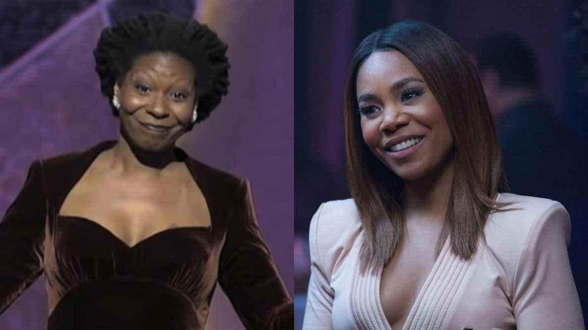 Whoopi Goldberg a donné à Regina Hall, hôte des Oscars, quelques conseils A + sur le concert
