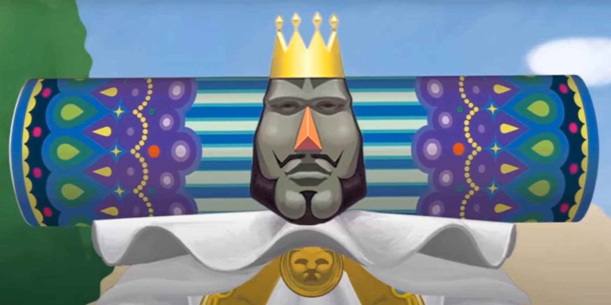 Katamari Screenshot Of The King Of Cosmos