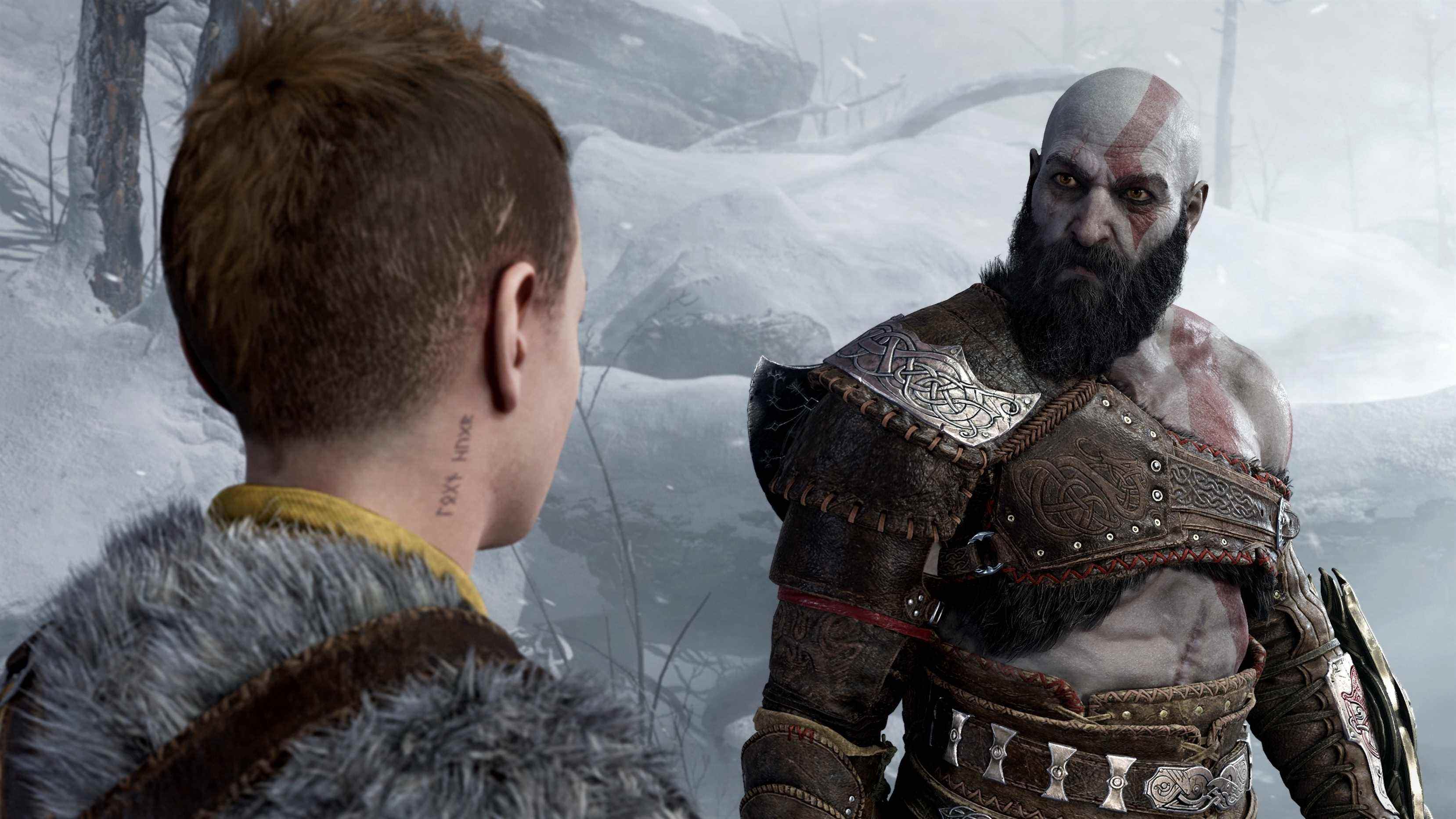 God of War : Ragnarok Kratos et Atreus