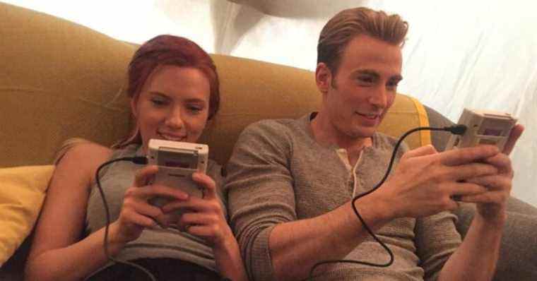 Scarlett Johansson Chris Evans