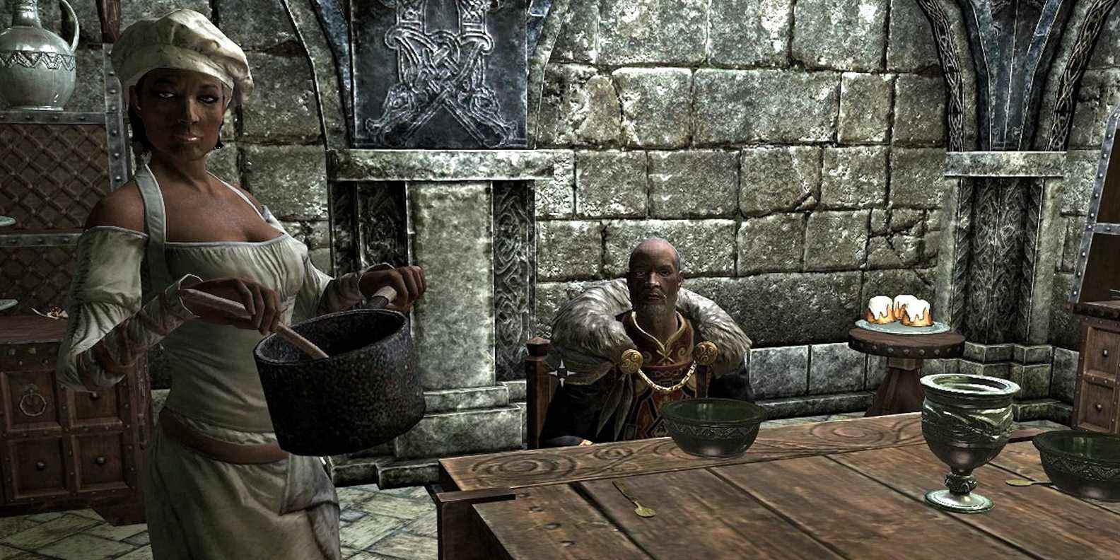 Empereur Titus Mede II dans Skyrim