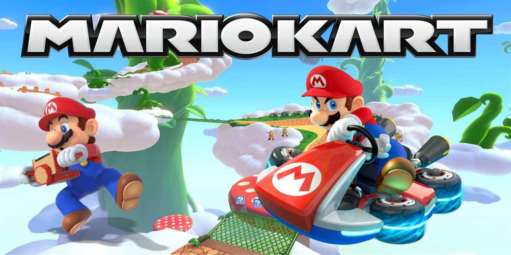 mario kart cardboard