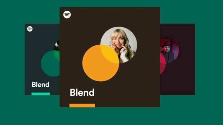 Les listes de lecture Spotify Blend vous permettent de co-créer des mixtapes avec vos artistes préférés