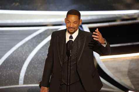 will smith aux oscars