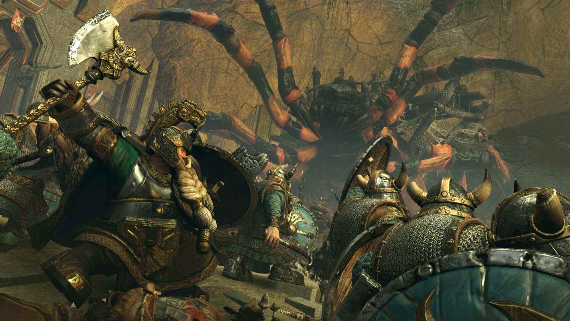 une image intégrée au moteur de Total War Warhammer